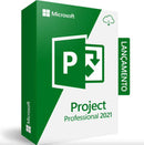 MICROSOFT PROJECT PROFESSIONAL 2021 Licença Original Vitalícia